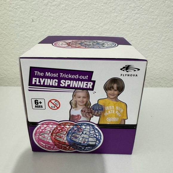 FLYNOVA Flying Ball Toys,Magic Hover Orb with Lights,Boomerang Spinner Drone - Picture 9 of 9